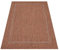 Stilvoll Günstig by ELMM Teppich Outdoor Balkon Garten Außenbereich Kupfer 140 x 200 Unicolor - Einfarbig Kurzflor