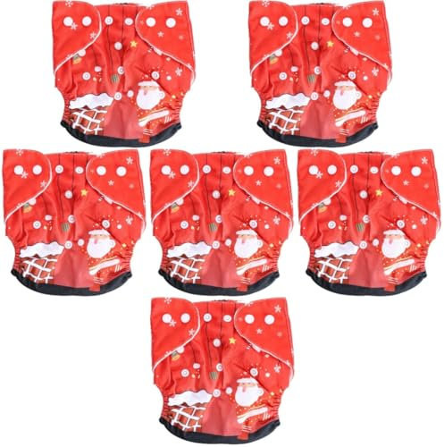 ibasenice 6pezzi Pantaloni Impermeabili Per Mutandine Regolabili Per Apprendimento Del Vasino Design Carino Adatto Per Anni Materiale Morbido e Lavabile