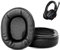 HTINDUSTRY Ohrpolster Ersatzpolster kompatibel mit Roccat Khan Aimo Headset Ohrpolster mit weicherem Proteinleder/Memory Foam