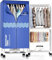 Sèche Linge Electrique Portable, Machine de séchage Portable avec minuterie, Armoire de séchage de Linge de 150 cm avec Grande capacité, sèche-Linge/Support électrique (Bleu G1)