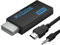 Septanrio Wii HDMI Adapter, Wii to HDMI Adapter with HDMI Cable、3.5mm Audio Cable，1080P Wii HDMI Converter Compatible for All Wii Display Modes,Suitable for Wii Console, Displays, HDTV, etc (black)