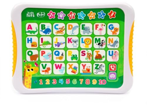 Primì - Baby Pad ABC Parlante Educativo, Gioco Bambini Tablet Interattivo Con Suoni, Giochi E Quiz Su Afabeto, Numeri, Animali, Affina Le Capacità Uditive Con La Musica, A Partire Dai 18 Mesi