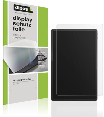 dipos 2x Film protection écran mat pour Terra Pad 1201 12.6 Zoll | Anti-reflets, ultra mince, sur mesure, anti-rayures, sans bulles, compatible empreinte digitale, adhésion sans colle