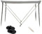 2 Bow Bimini Top Cubierta Inflable Del Barco, Sun Shade Boat Canopy, Impermeable Y Protección UV, Incluye Soportes De Base(Gray)