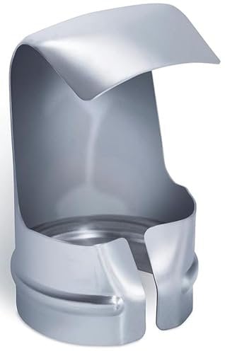 Steinel Reflector nozzle - for soldering and bending pipes or thawing frozen pipes, nozzle diameter of 1.30 inches, formed from high-grade und polished stainless steel, 07051