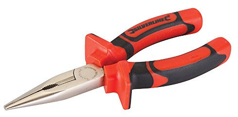 Silverline 633651 Profi-VDE-Spitzzange 160 mm