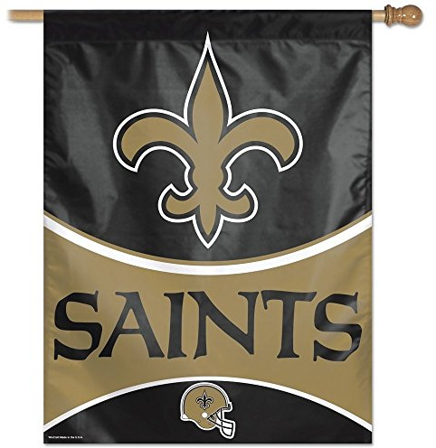 NFL New Orleans Saints vertikale Flagge, 68 x 94 cm