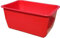 UvV 200 Liter 2. Wahl Mörtelkübel ROT, Mörtelwanne, Blumenkübel, Wasserbehälter, Futtertrog, Wildwanne, Futterwanne, Nicht Kranbar, mit Stahlverstärkung