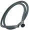 CANDY Plastic Dishwasher Drain Hose, Round-Groove, 91670102, 0.14 kg