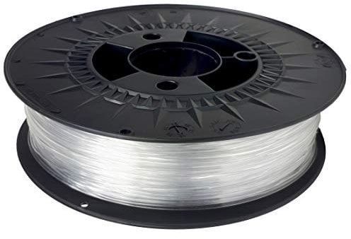 NuNus PETG Filament 1,75mm Made in Europe Premium Qualität PET 1,75mm Lebensmittelecht, geeignet für 3D Drucker und 3D Stift (1.75mm, transparent)