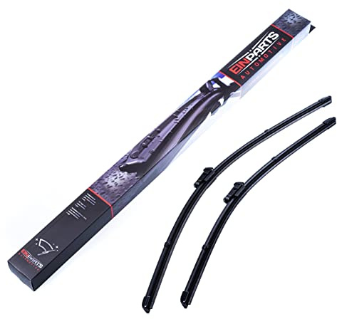 EINPARTS Scheibenwischer Set Wischerblätter Set Vorne Länge 1: 610mm Länge 2: 510mm Kompatibel mit VW TIGUAN 5N Rahmenlos EPWBDC2420