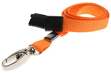 PCL Media ltd® Lot de 10 cordons de homard et supports, Orange, 18 inches long