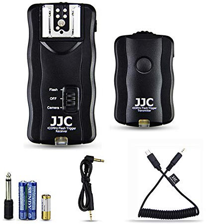 JJC Blitzauslöser für Sony Alpha A7III A7II A7 A7RIII A7RII A7R A7R2 A7SII A7S A9 A6500 A6400 A6300 A6000 A5100 A5000 RX100 VII VI VA V IV III RX10 IV III II