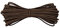 Round Elastic Cord - 2 mm diameter - Brown - 10 metres