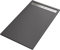 Piatto doccia Grigio Scuro effetto pietra cemento in marmoresina RELAX OLIMPO DOCCE - Piatto doccia in marmoresina Grigio Scuro effetto pietra cemento RELAX - 80x160