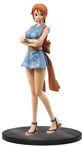 Banpresto One Piece DXF Grandline Lady PVC Statue Wanokuni Vol. 1 Nami 16 cm 16221, One Size