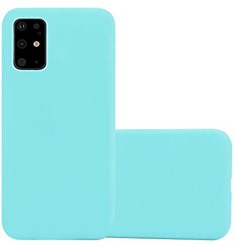Cadorabo Hülle kompatibel mit Samsung Galaxy S20 Plus Schutzhülle TPU Silikon Case Candy Design Slim Kratzfest Weiche Gummi mit Rundumschutz Case Hülle für Galaxy S20 Plus in Blau