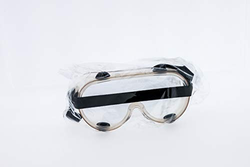Georg Schmerler Vollsichtschutzbrille Schutzbrille farblos Antifog längenverstellbares Kopfband DIN EN 166 Schutz Brille