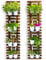 ShopLaLa Soporte de Pared para Plantas - Macetas Colgantes para Interiores y Exteriores