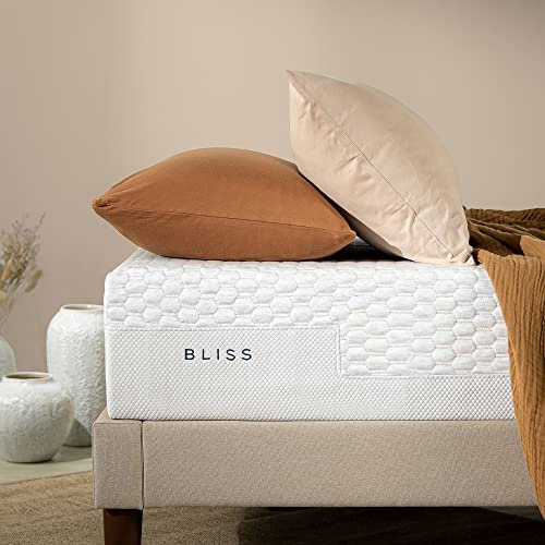 Zinus Bliss Matratze 90x200 cm - Härtegrad H3-H4 - Höhe 25 cm - Memoryschaum Matratze - CERTIPUR-US Zertifikat