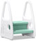 HENGMEI Kinder Tritthocker Trittschemel Lernturm Kleinkind Trittstufe Tritthocker Schemel Stehender mit 2 Stufen aus Kunststoff für Kinderzimmer, Küche und Badezimmer, Grün