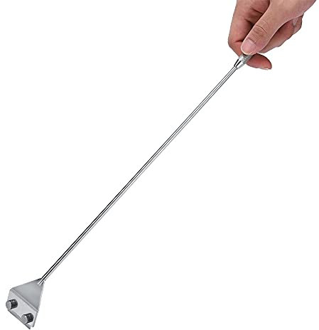 Tiiyee Algenschaber, Aquarium Algen Rasiermesser Schaber Aquarium Scheibenreiniger Aquariumschaber Algenkratzer Set Professioneller Fische Becken Schaber Reiniger Glasreinig Für Glas Fischbecken(45CM)