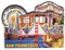 Orlybar San Francisco USA Kühlschrankmagnet, 3D, klassische Holz-Kühlschrankmagnete, Wahrzeichen, handgefertigt, Handwerk, Reisen, Souvenir, Geschenk, Sammlung, Dekoration -681