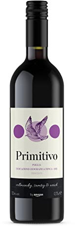 by Amazon Primitivo Puglia IGT, Rotwein, 75cl, 1er-Pack