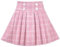 Sunny Fashion Filles Jupe Rose Grille Vérifier Plaid Plissé École Tennis Mini Décontractée 13-14 Ans