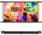 Duronic BPS70 16/9 Ecran de Projection TV et Home Cinema de 70 Pouces 178 cm 155 x 87 cm Fixation par Crochets Barres lestées Toile pour vidéoprojecteur Gain +1 idéal pour 3D 8K 4K 1080P