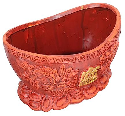 DIKACA Vase Einzigartige Pflanzen Topf Keramik Blumentopf Chinesischen Stil Wiederverwendbare Wünsche Kosten