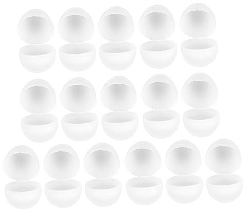Luxshiny 16pièces Boîte De Décoration De Pâques Coquilles Ouvertes pour Décorations Festives Et Activités