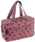Jiliyote Grande trousse de toilette en velours côtelé pour femme - Trousse de toilette en velours côtelé - Trousse de toilette de voyage pour femme, Pink-c