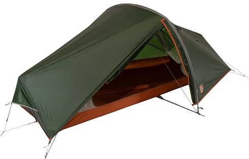 Vango F10 Helium Ultralight Person Tent – Lightweight Tunnel Backpacking Tent, 3000mm Waterproof, Compact Pack Size, Fast Pitch Hiking & Trekking Tent