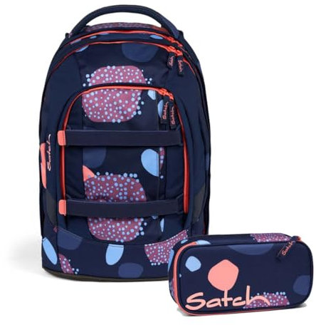 Satch Pack Schulrucksack Set 2.TLG (Coral Reef)
