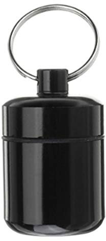 FUXIU,Keychain Bottle Earplug Storage Container Case Portable Holder Medicine Dispenser for Travel,Earplugs