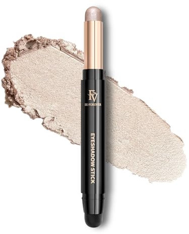 FV Shimmer Creme Lidschatten Stick - Hochpigmentiert, Faltenfrei, Langanhaltend, Wasserfest mit Schimmer-Effekt, Pearl Shimmer (07 Pearl Shimmer)