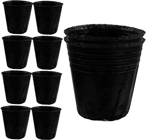 KONTONTY Grow Tasche Pflanzbeutel Dicker Nährstoffbeutel Bonsai-gartenbecher Wurzelkreisen Verhindern Belüftung Wassertransport Langlebig Wiederverwendbar