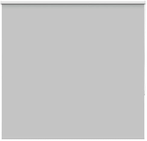 vidaXL Estor Enrollable Opaco Gris Claro 150x130 cm Tela Ancho 146,6cm, Estor día y Noche, Estor de Cocina, Estor Opaco Enrollable, Estor Opaco