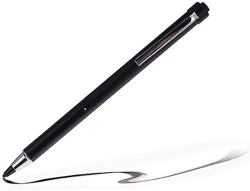 Broonel Black Fine Point Digital Active Stylus Pen - Compatible With HP Chromebook x360 14b-ca0010nf 14 Laptop