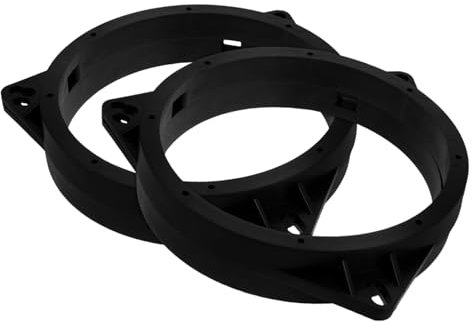 MAGICLULU 2pcs Car Audio Speaker Mounting Rings Soundproofing Kit for Car Speakers