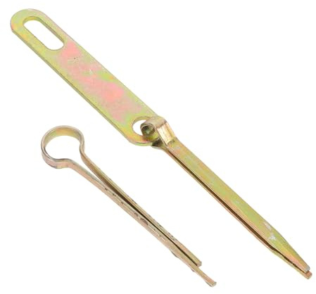 SHINEOFI Vecchia serratura con catenaccio serratura della porta in legno Chiusura della porta in metallo Khaki