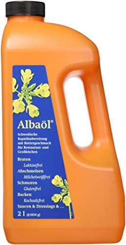 Albaöl Rapsöl Buttergeschmack Alba Öl Butteröl 2 Liter