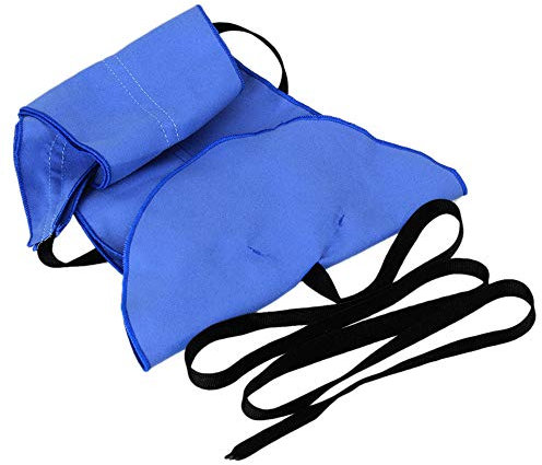 BQLZR Saxophone Cloth Soft Cloth Saxophone Sort Out Tool Blue Super Soft Alto Tenor Sax Body Pull Through Microfiber