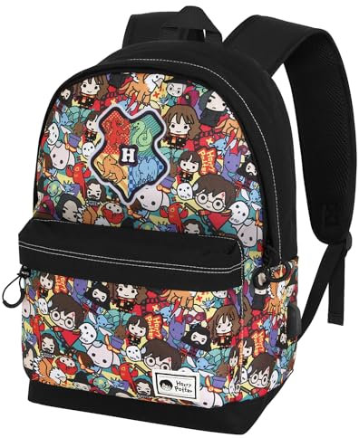 Harry Potter Accio-HS Rucksack, Mehrfarbig, 31 x 44 cm, Kapazität 23 L