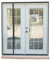 Fenestrelle Magnetic Screen Door -For French & Sliding Doors. Large Pet & Kids. Keep Bugs Out. Heavy Fiberglass Mesh. Self Closing Continuous Magnetic Seal. Fits Door Size 70x80. Screen Size 72x81