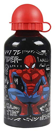 Spiderman Gourde en aluminium Noir 500 ml