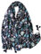 FAIRYGATE Halstuch Schal Damen Tuch mit Muster Eleganter Sommer Schals für Frauen Hochwertiges Tücher Seidentuch Seidenschal Halstuch und Chiffon Stola Dezent Stilvoll 47050