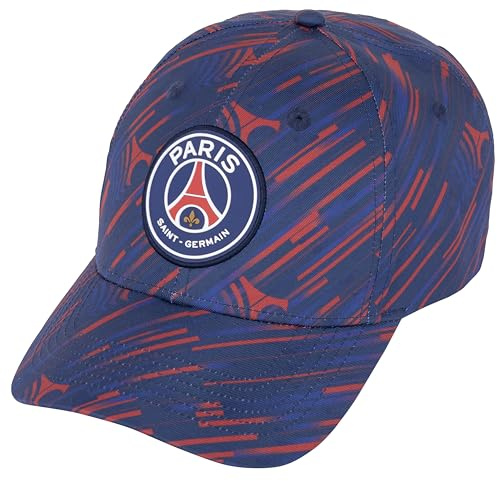 PARIS SAINT-GERMAIN Cap PSG – Offizielle Kollektion, Größe verstellbar, Blau, Einheitsgröße