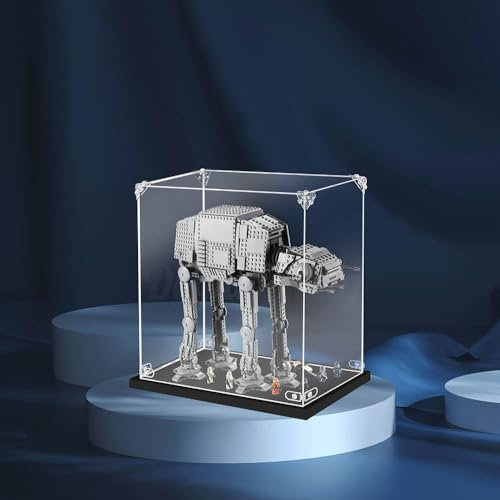 Acryl Vitrine für LEGO AT-AT 75288 (ohne Hintergrund) (Lego Set ist nicht im Lieferumfang enthalten)